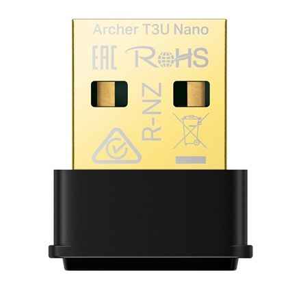 TP-LINK | Bezprzewodowy Adapter USB MU-MIMO AC1300 Nano | Archer T3U Nano | Wireless