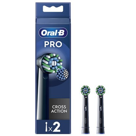 Oral-B | Wymienne główki szczoteczki do zębów | EB50BRX-2 Cross Action Pro | Główki | Dla dorosłych | Liczba główek szczoteczki 