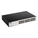 D-Link | 24-Port Gigabit Easy Desktop Switch | GO-SW-24G | Unmanaged | Desktop/Rackmountable | 24 month(s)