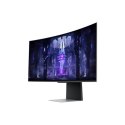 Samsung | LS34BG850SUXEN | 34 " | LED | WQHD | 21:9 | 0,1 ms | 200 cd/m² | Srebrny | Ilość portów HDMI | 175 Hz