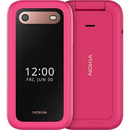 Nokia | 2660 DS | Pop Pink | 2.8 " | TFT LCD | 48 MB | 128 MB | Dual SIM | Nano-SIM | 3G | Bluetooth | 4.2 | USB version microUS Nokia | 2660 DS | Pop Pink | 2.8 " | TFT LCD | 48 MB | 128 MB | Dual SIM | Nano-SIM | 3G | Bluetooth | 4.2 | USB version microUS