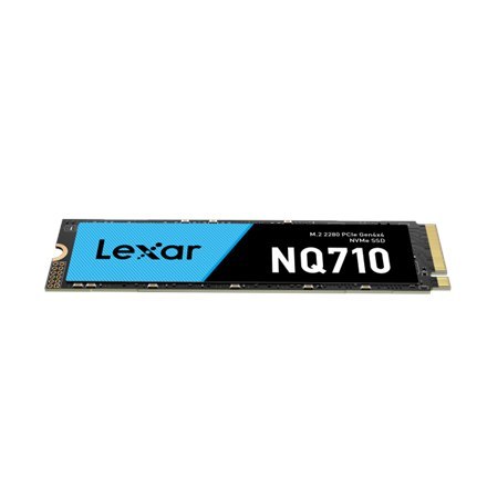 Lexar NVMe SSD | NQ710 | 500 GB | Format dysku SSD M.2 2280 | Interfejs dysku półprzewodnikowego PCIe Gen4x4 | Prędkość odczytu Lexar NVMe SSD | NQ710 | 500 GB | Format dysku SSD M.2 2280 | Interfejs dysku półprzewodnikowego PCIe Gen4x4 | Prędkość odczytu