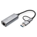 DN-3028 | Adapter USB3.0/USB C 3.1 do 2.5G Ethernet