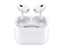 Apple | AirPods Pro (2. generacji), USB-C | Bezprzewodowe | Douszne | Z redukcją szumów | Bezprzewodowe | Białe