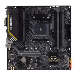 Asus | TUF GAMING A520M-PLUS II | Rodzina procesorów AMD | Gniazdo procesora AM4 | DDR4 DIMM | Gniazda pamięci 4 | Obsługiwane i