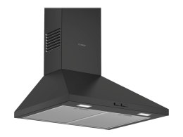 Bosch | Hood | DWP64BC60 | Wall mounted | Energy efficiency class D | Width 60 cm | 365 m³/h | Mechanical control | LED | Black