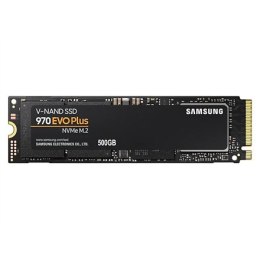 Samsung | 970 Evo Plus | 500 GB | SSD interface M.2 NVME | Read speed 3500 MB/s | Write speed 3200 MB/s