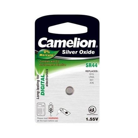 Camelion SR44/G13/357, ogniwa z tlenkiem srebra