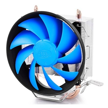 Deepcool | "Gammaxx 200T" universal cooler, 2 heatpipes, 120mm PWM fan, Intel Socket LGA115X / 775, 95 W TDP and AMD Socket FMx