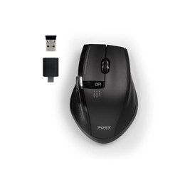 PORT DESIGNS | Office Silent Mouse | 900703 | Optical | Wireless | 2.4 GHz Wireless via USB Dongle | Black | 2 year(s)