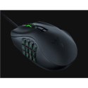 Razer Naga X MMO, myszka gamingowa, optyczna, oświetlenie LED RGB