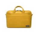 PORT DESIGNS | Fits up to size 13/14 " | Zurich | Toploading | Yellow | Shoulder strap