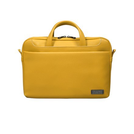 PORT DESIGNS | Fits up to size 13/14 " | Zurich | Toploading | Yellow | Shoulder strap