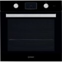 INDESIT | Oven | IFW 65Y0 J BL | 66 L | Multifunctional | Manual | Mechanical control | Height 59.5 cm | Width 59.5 cm | Black