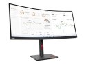 Lenovo | ThinkVision | T34w-30 | 34 " | VA | 21:9 | 60 Hz | 4 ms | Nie | 3440 x 1440 | 350 cd/m² | Porty HDMI w ilości 1 | Czarn