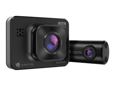 Navitel | R250 DUAL | Full HD | Dash Cam With an Additional Rearview Camera