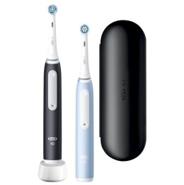 Oral-B | Seria iO3 | Elektryczna szczoteczka do zębów Duo Pack | Akumulatorowa | Dla dorosłych | Liczba główek szczoteczki w zes