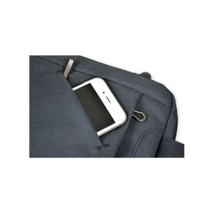 PORT DESIGNS | Sydney | Fits up to size 14 " | Messenger - Briefcase | Grey | Shoulder strap PORT DESIGNS | Sydney | Fits up to size 14 " | Messenger - Briefcase | Grey | Shoulder strap