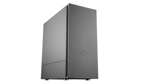 Cooler Master Silencio S600 with steel side panel Black Mini ITX, Micro ATX, ATX Power supply included No