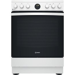 INDESIT | Cooker | IS67V8CHW/E | Hob type Vitroceramic | Oven type Electric | White | Width 60 cm | Grilling | Depth 60 cm | 69 