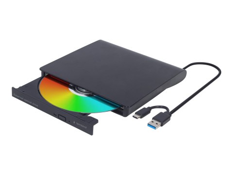 Gembird | Czarny Zewnętrzny Napęd DVD-USB-03 DVD±RW (±R DL) / DVD-RAM USB 3.1 Gen 1