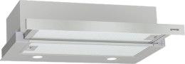 Gorenje | Okap | TH62E4X | Teleskopowy | Klasa efektywności energetycznej C | Szerokość 60 cm | 450 m³/h | Sterowanie mechaniczn