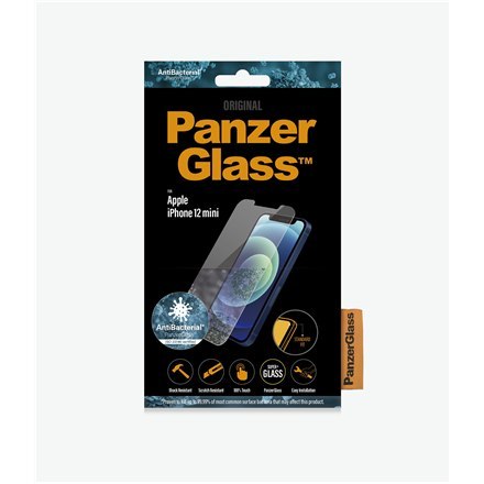 PanzerGlass | Ochraniacz ekranu - szkło | Apple iPhone 12 mini | Szkło | Przezroczysty