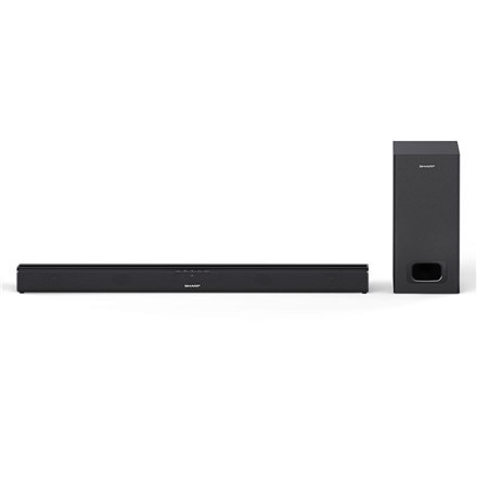 Sharp | HT-SBW110 2.1 Slim Soundbar | AUX in | Bluetooth | Black | W | No | Wireless connection