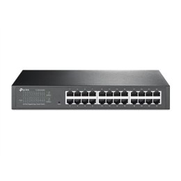 TP-LINK | Przełącznik | TL-SG1024DE | Zarządzalny przez sieć | Możliwość montażu w szafie | Ilość portów 1 Gb/s (RJ-45) 24 | Ilo