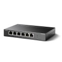 TP-LINK | Switch | TL-SF1006P | Niezarządzalny | Desktop | Porty 10/100 Mb/s (RJ-45) w ilości 6 | Porty 1 Gb/s (RJ-45) w ilości 