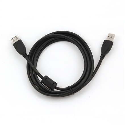 Cablexpert | CCF-USB2-AMAF-6 | Przedłużacz USB | Męski | 4-pinowy USB Typ A | Żeński | 4-pinowy USB Typ A | Czarny | 1,8 m Cablexpert | CCF-USB2-AMAF-6 | Przedłużacz USB | Męski | 4-pinowy USB Typ A | Żeński | 4-pinowy USB Typ A | Czarny | 1,8 m