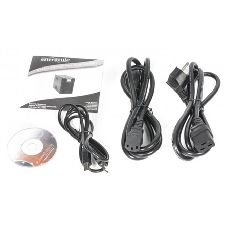 EnerGenie | 3000VA zasilacz UPS z czystą falą sinusoidalną | EG-UPS-PS3000-01 wyświetlacz LCD, USB, | 3000 VA | 2400 W EnerGenie | 3000VA zasilacz UPS z czystą falą sinusoidalną | EG-UPS-PS3000-01 wyświetlacz LCD, USB, | 3000 VA | 2400 W