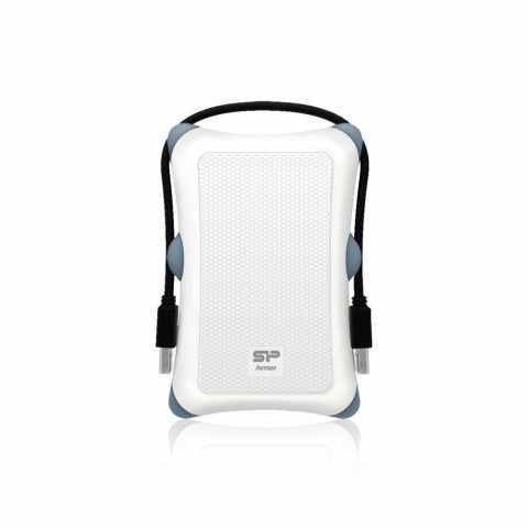 SILICON POWER Armor | Przenośny | Dysk twardy | 1 TB | USB 3.0 | Biały SILICON POWER Armor | Przenośny | Dysk twardy | 1 TB | USB 3.0 | Biały