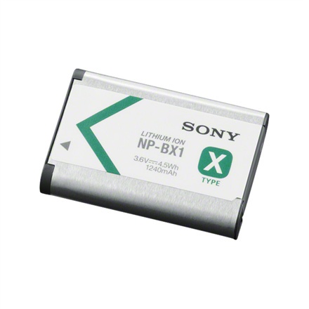 Sony | BX1 | Bateria litowo-jonowa - 1240 mAh - smukła, duża pojemność | Przeznaczona do Sony ZV-1, ZV-1F; Action Cam-FDR-X1000, Sony | BX1 | Bateria litowo-jonowa - 1240 mAh - smukła, duża pojemność | Przeznaczona do Sony ZV-1, ZV-1F; Action Cam-FDR-X1000,