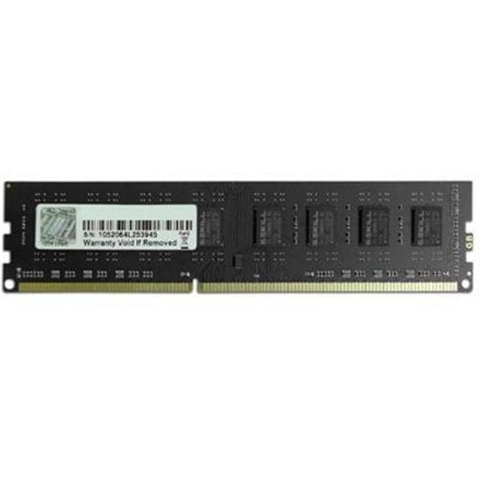 G.Skill | 8 GB | Moduł pamięci | DDR3 SDRAM - DIMM 240-pin | 1333 MHz | CAS Latency CL9 | Napięcie 1,5 V | Niebuforowana