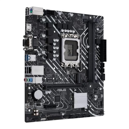 Asus | PRIME H610M-D D4 | Gniazdo procesora LGA1700 | Typ chipsetu Intel H610 | Obsługiwana technologia pamięci RAM DDR4 SDRAM Asus | PRIME H610M-D D4 | Gniazdo procesora LGA1700 | Typ chipsetu Intel H610 | Obsługiwana technologia pamięci RAM DDR4 SDRAM