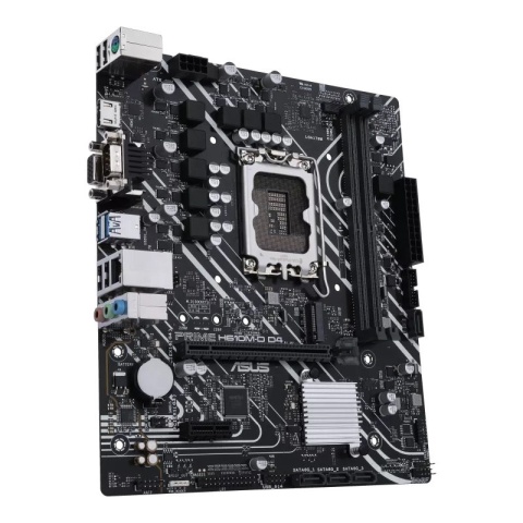 Asus | PRIME H610M-D D4 | Gniazdo procesora LGA1700 | Typ chipsetu Intel H610 | Obsługiwana technologia pamięci RAM DDR4 SDRAM Asus | PRIME H610M-D D4 | Gniazdo procesora LGA1700 | Typ chipsetu Intel H610 | Obsługiwana technologia pamięci RAM DDR4 SDRAM