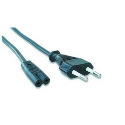 Cablexpert | PC-184-VDE | Kabel zasilający | Power IEC 60320 C7 | Europlug (power CEE 7/16) | 1.8 m | Czarny Cablexpert | PC-184-VDE | Kabel zasilający | Power IEC 60320 C7 | Europlug (power CEE 7/16) | 1.8 m | Czarny