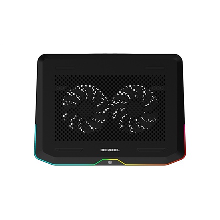 Deepcool N80 RGB - podkładka chłodząca pod notebooka | 42,7 cm x 31,6 cm x 2,5 cm | 1,11 kg Deepcool N80 RGB - podkładka chłodząca pod notebooka | 42,7 cm x 31,6 cm x 2,5 cm | 1,11 kg