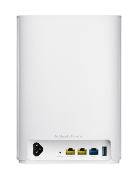 ASUS ZenWiFi AX Hybrid (XP4) - System Wi-Fi - Wi-Fi 6 - desktop | 2-portowy przełącznik | AX1800 | 2,4 GHz / 5 GHz | Router ASUS ZenWiFi AX Hybrid (XP4) - System Wi-Fi - Wi-Fi 6 - desktop | 2-portowy przełącznik | AX1800 | 2,4 GHz / 5 GHz | Router
