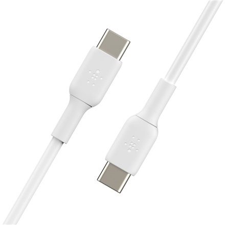 Belkin | Kabel USB-C | Męski | 24-pinowy USB-C | Męski | Biały | 24-pinowy USB-C | 2 m Belkin | Kabel USB-C | Męski | 24-pinowy USB-C | Męski | Biały | 24-pinowy USB-C | 2 m