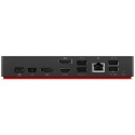 Lenovo ThinkPad Universal USB-C Smart Dock powered by Microsoft Azure Sphere (Max displays: 3/Max resolution: 4K/60Hz/Supports: 