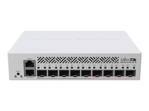 MikroTik | Cloud Router Switch | CRS310-1G-5S-4S+IN | Managed L3 | Rackmountable | 10/100 Mbps (RJ-45) ports quantity | 1 Gbps ( MikroTik | Cloud Router Switch | CRS310-1G-5S-4S+IN | Managed L3 | Rackmountable | 10/100 Mbps (RJ-45) ports quantity | 1 Gbps (