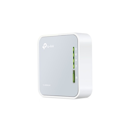TP-LINK | Router | TL-WR902AC | 802.11ac | 300+433 Mbit/s | 10/100 Mbit/s | Porty Ethernet LAN (RJ-45) 1 | Obsługa sieci mesh Ni TP-LINK | Router | TL-WR902AC | 802.11ac | 300+433 Mbit/s | 10/100 Mbit/s | Porty Ethernet LAN (RJ-45) 1 | Obsługa sieci mesh Ni