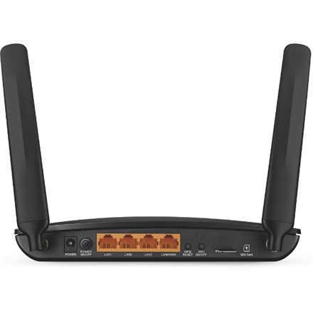 TP-Link Archer MR200 - router bezprzewodowy - WWAN - Wi-Fi 5 - desktop | 3-portowy switch | 2,4 GHz / 5 GHz TP-Link Archer MR200 - router bezprzewodowy - WWAN - Wi-Fi 5 - desktop | 3-portowy switch | 2,4 GHz / 5 GHz