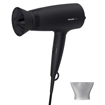 Philips | Suszarka do włosów | BHD308/10 Seria 3000 | 1600 W | Liczba ustawień temperatury | Czarny Philips | Suszarka do włosów | BHD308/10 Seria 3000 | 1600 W | Liczba ustawień temperatury | Czarny