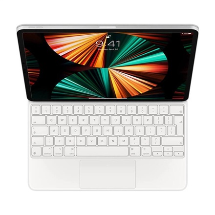 Apple | Biały | iPad | Magic Keyboard dla Apple 12,9-calowego iPada Pro (3. - 6. gen.) INT | Kompaktowa klawiatura | Bezprzewodo Apple | Biały | iPad | Magic Keyboard dla Apple 12,9-calowego iPada Pro (3. - 6. gen.) INT | Kompaktowa klawiatura | Bezprzewodo