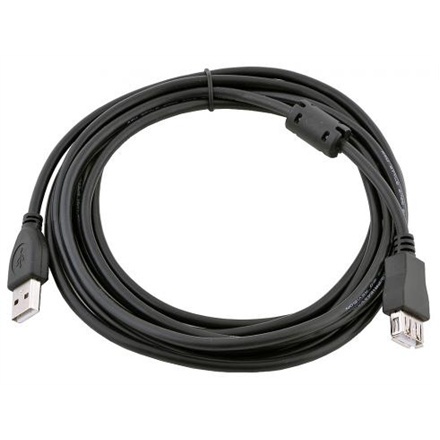 Cablexpert | CCF-USB2-AMAF-10 | Przedłużacz USB | Męski | 4-pinowy USB Typ A | Żeński | 4-pinowy USB Typ A | Czarny | 3 m Cablexpert | CCF-USB2-AMAF-10 | Przedłużacz USB | Męski | 4-pinowy USB Typ A | Żeński | 4-pinowy USB Typ A | Czarny | 3 m