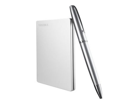 Toshiba Canvio | Przenośny | Dysk twardy | 1 TB | USB 3.2 Gen 1 | Srebrny Toshiba Canvio | Przenośny | Dysk twardy | 1 TB | USB 3.2 Gen 1 | Srebrny