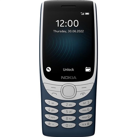 Nokia | 8210 | Blue | 2.8 " | TFT LCD | Unisoc | T107 | Internal RAM 0.048 GB | 0.128 GB | microSDHC | Dual SIM | Nano-SIM | 4G Nokia | 8210 | Blue | 2.8 " | TFT LCD | Unisoc | T107 | Internal RAM 0.048 GB | 0.128 GB | microSDHC | Dual SIM | Nano-SIM | 4G